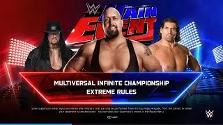 WWE Friday Night Fight 016 FULL Tribute Match: Undertaker vs Great Khali & Big Show | Main Event