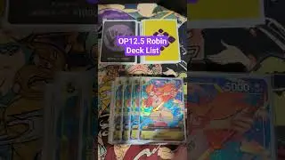 Robin Deck List (OP12.5) for 10-14-35