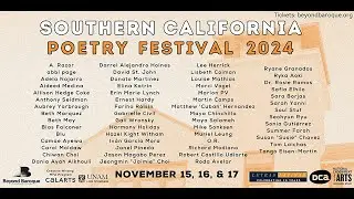 2024 Southern California Poetry Festival : SoCal Lit II: Writ Large Projects & Da Poetry Lounge