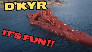 D'KYR — французский линкор 6-го уровня из коллаборации со Star Trek — World of Warships Legends