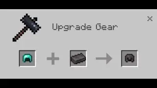 How to craft netherite armor and tools (Bedrock) NETHER UPDATE