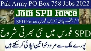 Strategic Plans Division SPD Force Jobs 2022-PO Box 758