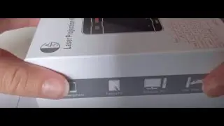 Laser projection keyboard unboxing and review