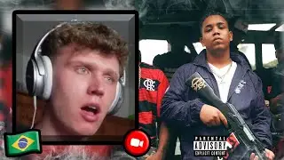FIRST REACTION TO AK DO FLAMENGO ft. Flacko - Borges | Brazilian Music Reaction