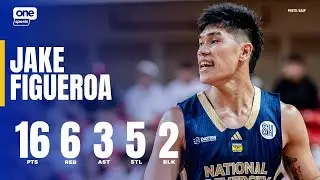 Jake Figueroa ERUPTS IN 16 PTS for NU vs. UE | UAAP Season 88 Men&rsquo;s Basketball
