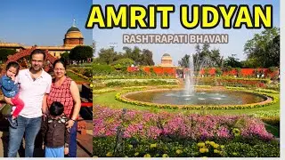 AMRIT UDYAN RASHTRAPATI BHAVAN 2025 | Mughal Garden Delhi | Udyan Utsav 2025 #travofoodie