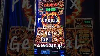 Phoenix Link General Tso! 💥 Bonus Round Madness! 🔥 #HugeWins #PhoenixLink #GeneralTso #BonusRound