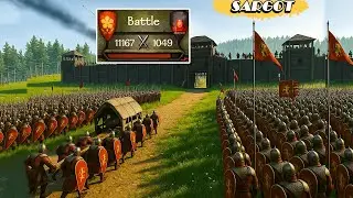 11000 Vlandians Warrior Vs 900 Man | The Most Epic Bannerlord Siege || Mount & Blade 2 | Epic Siege