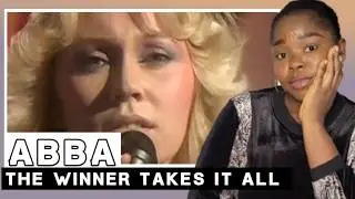 First Time Hearing || Abba - The Winner Takes it all || Music Reaction