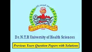 General Anatomy Previous year question paper BDS 1st year  Dr.NTR health university