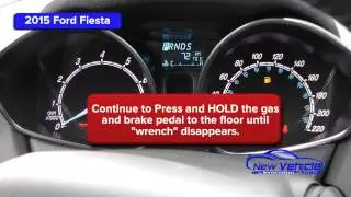 2015 Ford Fiesta Oil Light Reset / Service Light Reset
