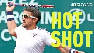 Hot Shot: Seven Surgeries Later, Tipsarevic Still Shows Sensational Defence Houston 2019