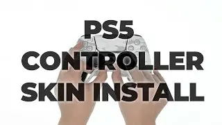 Installing a Sony PS5 Controller Skin from DecalGirl