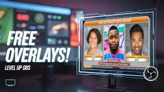 Unlock Free Professional Overlays for OBS Studio