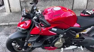 Benvenuta Streetfighter V4!(+ stock sound) #ducati #streetfighterv4 #ducativ4 #dayone #stocksound