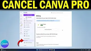 How To Cancel Canva Pro Subscription