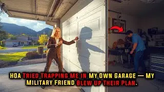 HOA Tried Trapping Me in My Own Garage— My Military Friend Blew Up Their Plan.