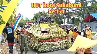 Meriah Banget Perayaan Hari jadi kota Sukabumi ke 154 di Palabuhan Ratu Sukabumi