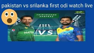 pakistan vs srilanka first odi full hd..