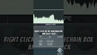 Sidechain your kick with bass - Fl tips #shortvideo #flstudiotutorial #youtubeshorts #beatmaker