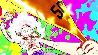 LUFFY HITS POISON BALLS WITH BASEBALL BAT ! 4K