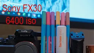 Sony FX30 6400 iso
