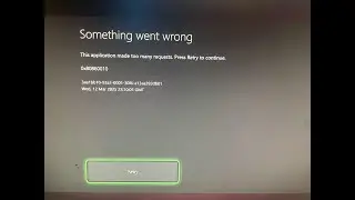 Xbox error code 0x80860010 | Can't Sign Into Xbox Account | Something went wrong