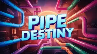 Pipe Destiny: Ultimate Puzzle Adventure - Connect Pipes and Solve Challenges! #fun #games #puzzle