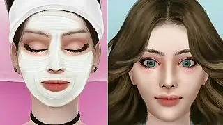 asmr makeup satisfaction video!how to make 3d animation video.