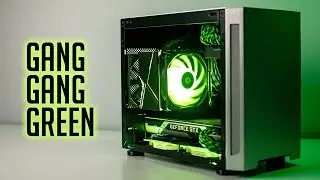 Mini ITX PC Build | Lian Li TU150 | GANG  GANG GREEN