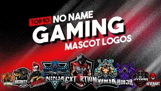 *GIVEAWAY#4* Top 10 Best No Name Gaming Mascot Logos Pack Giveaway !