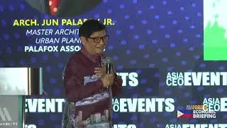 Asia CEO Forum 2024 - Philippine Economic Briefing | Arch. Jun Palafox Jr.