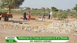 THIENABA : Red&eacute;marrage des travaux de construction du 4&eacute;me Forage de THIENABA