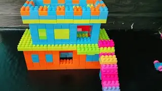 Satisfying DIy Lego Big House ASMR Building Blocks Emran Toys #buildingblocks 