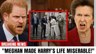 JUST NOW: Harry Goes Nuts In Court &mdash; Princess Anne Issues Stern Warning After Catherine Is Offended