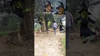 😱 Witch Prank Surprise | Unexpected Scare 😂