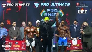 Men&rsquo;s Physics Result ￼Bharat Pro Show 2025