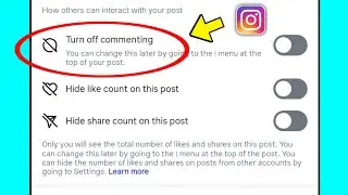 Turn off commenting kya hota hai | Instagram turn off commenting