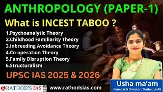 What is Incest Taboo in Anthropology Paper-1 / UPSC IAS