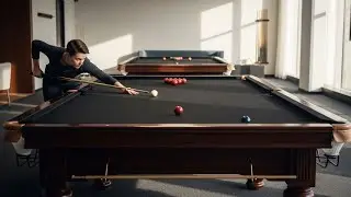 Real Snooker 3D Match Without Error