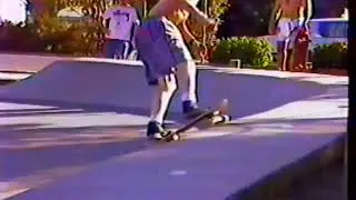 Glen & I skating Benicia skate park in the late 80's early 90's. The local shredder's the Schultz