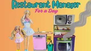 Barbie the Restaurant Boss?!🍕Total Chaos with Chelsea!🍽️👩&zwj;🍳| Ep.6
