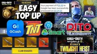 How to buy cp in call of duty mobile using Gcash/LOAD Paano mag TOP UP ng DISCOUNTED cp sa codm 2025