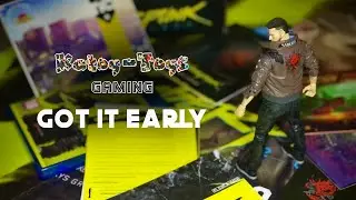 GOT IT EARLY! Now it’s time to unbox Cyberpunk 2077 PS4 Standard Copy along with The V Action Figure