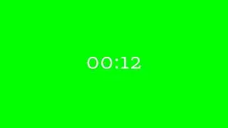 4K 30 Second Green Screen Countdown Timer | Free for use ( NO COPYRIGHTS )