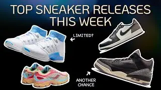 2024 Top Sneaker Releases This Week - Jordan 17 UNC, Jordan 3 A MA, Jordan 1 Mocha, Jae Tips