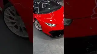 Black Wheels Look Cool But.. #lamborghini #huracan #wheels #transformation #supercar #cars #shorts