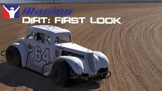 iRacing: Dirt First Look | Dirt Legends Car @ USA Speedway-Dirt