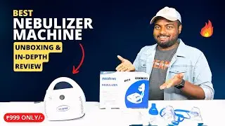 Best Nebulizer Machine Under ₹1500 ⚡| Unboxing and Review | Meditive 🔥