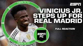 Real Madrid vs. Villarreal REACTION 😤 Vinicius Jr. was UNSTOPPABLE! | ESPN FC